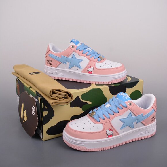 A Bathing Ape Bape Sta Hello Kitty Pink - Picture 1 of 9